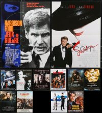 9x1147 LOT OF 14 FORMERLY FOLDED 15X21 FRENCH POSTERS 1970s-2000s a variety of cool movie images!