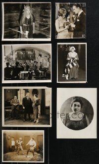 9x0877 LOT OF 7 1920S 8X10 STILLS 1920s a variety of great portraits & movie scenes!