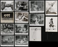 9x0843 LOT OF 13 WALT DISNEY 8X10 STILLS 1950s-1960s great images from animated feature movies!