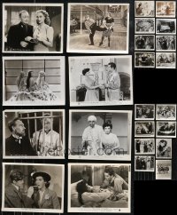 9x0795 LOT OF 44 8X10 STILLS 1930s-1960s great scenes from a variety of different movies!