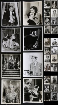 9x0923 LOT OF 30 8X10 REPRO PHOTOS 1980s great scenes from classic movies & portraits of top stars!
