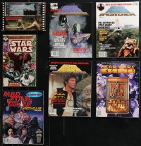 9x0176 LOT OF 7 STAR WARS MISCELLANEOUS ITEMS 1970s-1990s cool magazines, comic book & more!