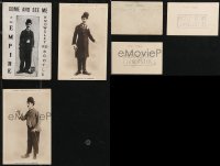 9x0753 LOT OF 3 BILLIE RITCHIE ENGLISH POSTCARDS 1915 he's a Charlie Chaplin impersonator!