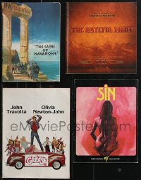 9x0637 LOT OF 4 SOUVENIR PROGRAM BOOKS 1960s-2010s images & info from a variety of movies!