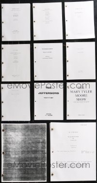 9x0607 LOT OF 11 TV COPY SCRIPTS 1980s-1990s from a variety of different shows!