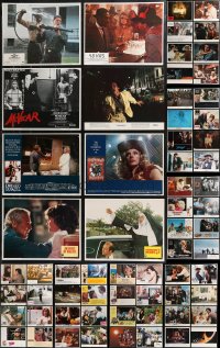 9x0379 LOT OF 82 1980S LOBBY CARDS 1980s great scenes from a variety of different movies!