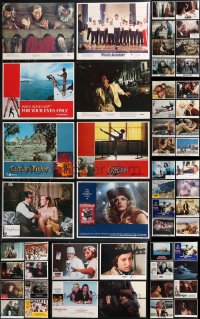 9x0385 LOT OF 76 1980S LOBBY CARDS 1980s great scenes from a variety of different movies!