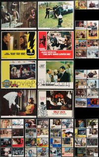 9x0366 LOT OF 98 1970S LOBBY CARDS 1970s great scenes from a variety of different movies!