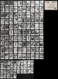 9x0755 LOT OF 135 SPOOK STORIES TRADING CARDS 1961 great monster images from classic horror movies!