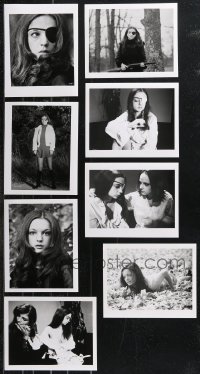 9x0870 LOT OF 8 RE-STRIKE THEY CALL HER ONE EYE 8X10 STILLS 1970s great images of Christina Lindberg!