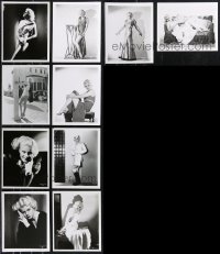 9x0829 LOT OF 18 RE-STRIKE JEAN HARLOW 8X10 STILLS 1970s great portraits of the leading lady!