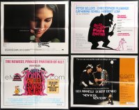 9x0131 LOT OF 4 FOLDED HALF-SHEETS 1969-1977 great images from a variety of different movies!