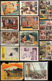 9x0391 LOT OF 66 1930S-40S LOBBY CARDS 1930s-1940s great scenes from a variety of different movies!