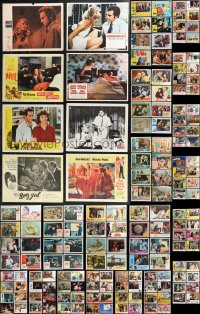 9x0351 LOT OF 160 1960S LOBBY CARDS 1960s incomplete sets from a variety of different movies!