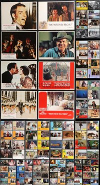 9x0353 LOT OF 157 1960S-00S LOBBY CARDS 1960s-2000s incomplete sets from a variety of movies!
