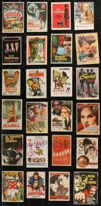 9x0897 LOT OF 24 SPANISH HERALDS 1960s-1970s great different images from a variety of movies!