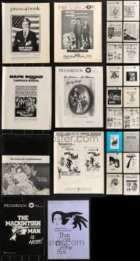 9x0490 LOT OF 26 UNCUT MOSTLY 1960S PRESSBOOKS 1960s advertising for a variety of different movies!