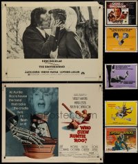 9x1113 LOT OF 11 UNFOLDED 1960S-70S HALF-SHEETS 1960s-1970s a variety of cool movie images!