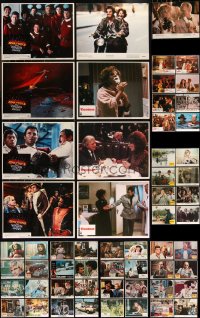 9x0393 LOT OF 65 1980S LOBBY CARDS 1980s incomplete sets from a variety of different movies!