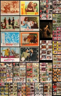 9x0349 LOT OF 177 1960S LOBBY CARDS 1960s incomplete sets from a variety of different movies!