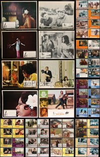 9x0376 LOT OF 84 1970S LOBBY CARDS 1970s incomplete sets from a variety of different movies!