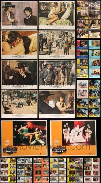 9x0355 LOT OF 138 1970S LOBBY CARDS 1970s complete & incomplete sets from a variety of movies!