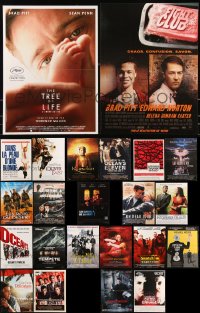 9x1137 LOT OF 23 FORMERLY FOLDED 15X21 FRENCH POSTERS 1990s-2010s a variety of cool movie images!
