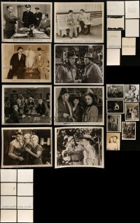 9x0838 LOT OF 15 8X10 STILLS 1920s-1950s Laurel & Hardy, Humphrey Bogart, James Cagney & more!