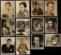 9x0853 LOT OF 12 8X10 STILLS 1930s-1940s Rudy Vallee, Irene Dunne, George Brent & more!
