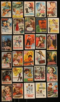 9x0891 LOT OF 30 SPANISH HERALDS 1950s-1960s great images from a variety of different movies!