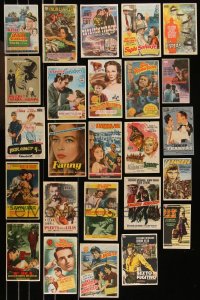 9x0896 LOT OF 25 SPANISH HERALDS 1930s-1960s great images from a variety of different movies!