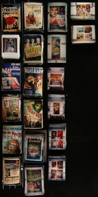 9x0715 LOT OF 2000+ KODAK AND FUJI COLOR PHOTOS OF MOVIE POSTERS 1990s many ultra rare titles!
