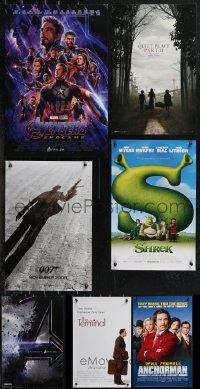 9x0942 LOT OF 75 UNFOLDED MINI POSTERS 2001 - 2021 Avengers: Endgame, Quantum of Solace & more!