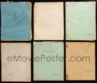 9x0123 LOT OF 6 TV SCRIPTS 1950s from a variety of different shows!
