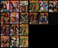 9x0544 LOT OF 17 FILMFAX BETWEEN #81-98 MAGAZINES 2000-2003 filled with horror images & articles!