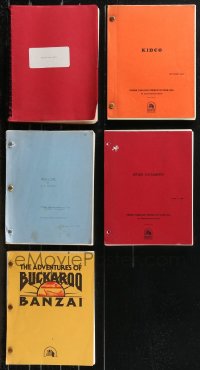 9x0618 LOT OF 5 MOVIE COPY SCRIPTS 1970s-1980s from a variety of different movies!