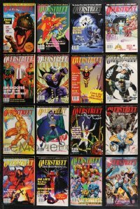 9x0543 LOT OF 19 OVERSTREET MAGAZINES 1993-1995 filled with great comic book images & articles!