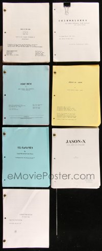 9x0614 LOT OF 7 COPY SCRIPTS OF MOVIES FILMED IN CANADA 1990s-2000s for a variety of movies!