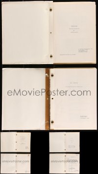 9x0612 LOT OF 8 ICM MOVIE COPY SCRIPTS 1970s-1980s from a variety of different movies!