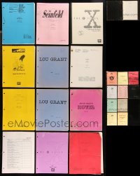 9x0129 LOT OF 22 TV SCRIPTS 1950s-1990s teleplays from a variety of different television shows!