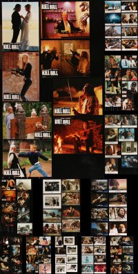 9x0341 LOT OF 125 FRENCH LOBBY CARDS 1990s-2000s complete sets from 15 different movies!