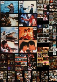9x0330 LOT OF 174 FRENCH LOBBY CARDS 1980s-2000s complete sets from 21 different movies!