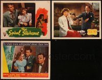 9x0467 LOT OF 3 DOROTHY MCGUIRE LOBBY CARDS 1945-1946 great images from three of her movies!