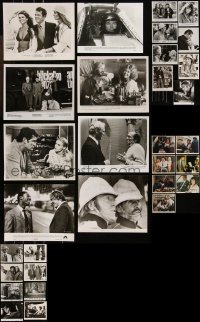 9x0805 LOT OF 31 COLOR AND BLACK & WHITE 8X10 STILLS 1960s-1980s great scenes from several movies!