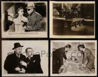 9x0883 LOT OF 4 HORROR/SCI-FI EARLY RE-RELEASE 8X10 STILLS R1948-R1958 Dracula's Daughter & more!