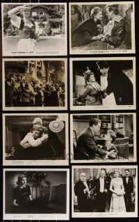 9x0834 LOT OF 16 INGRID BERGMAN 8X10 STILLS 1930s-1970s great scenes from several of her movies!