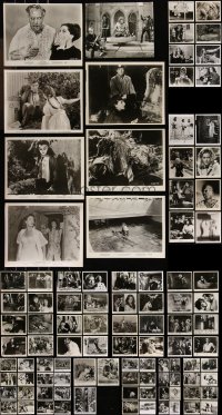 9x0759 LOT OF 131 HORROR/SCI-FI 8X10 STILLS 1950s-1980s great scenes from a variety of movies!