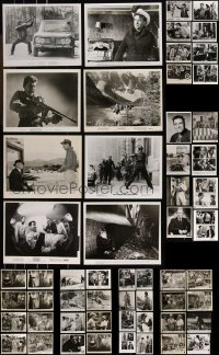9x0777 LOT OF 72 8X10 STILLS 1950s-1980s great scenes from a variety of different movies!