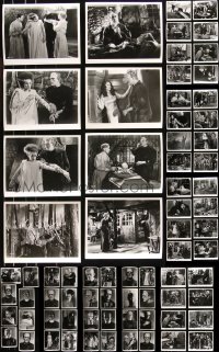 9x0770 LOT OF 98 1971 RE-RELEASE BRIDE OF FRANKENSTEIN 8X10 STILLS R1971 monster shown in nearly all!