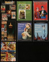9x0664 LOT OF 7 MOVIE POSTER AUCTION CATALOGS 1998-2005 great images of super rare items!